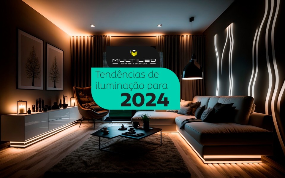 Tendências de iluminação para 2024 uma visão detalhada